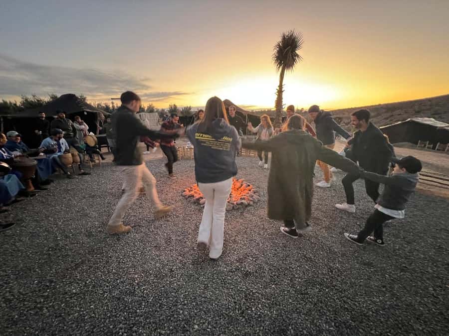 Marrakech: Agafay Desert Dinner Show with Sunset Camel Ride - Guides, drivers, and the practical details