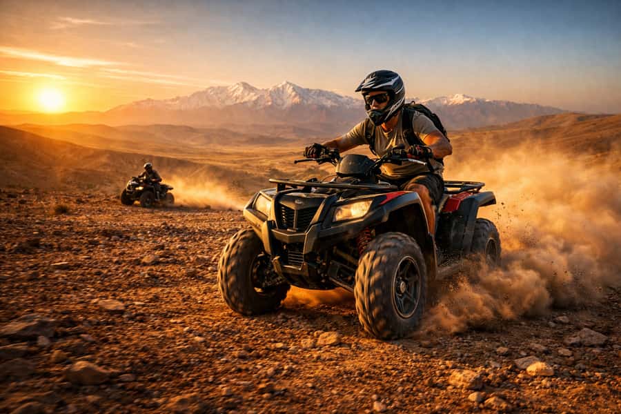 Marrakech: Agafay Desert Escape with Quad or Camel Ride - Leaving Marrakech for Agafay by late afternoon