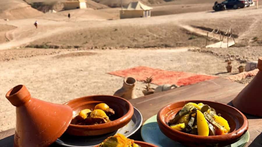 Marrakech: Agafay Desert, Lunch, Camel Ride, & Swimming Pool - Quad biking across the rocky desert
