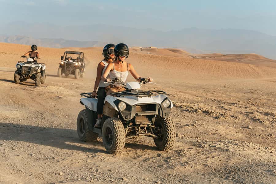 Marrakech: Agafay Desert Magical Overnight with Dinner Show - Sunset by the Atlas Mountains