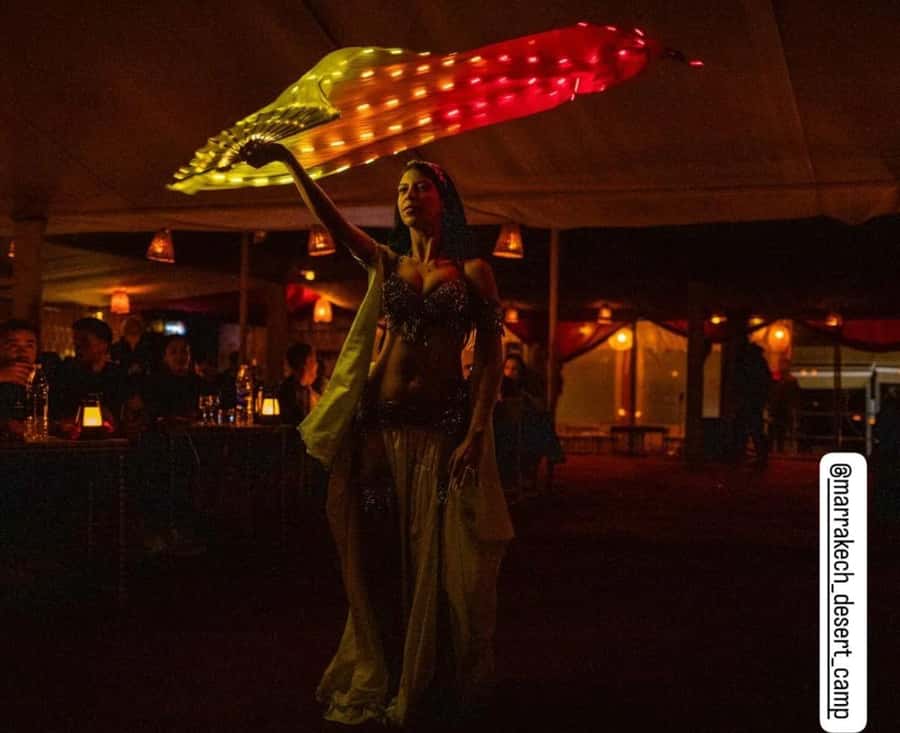 Marrakech: Agafay Desert Overnight Stay, Dinner & Activities - Dinner around the campfire