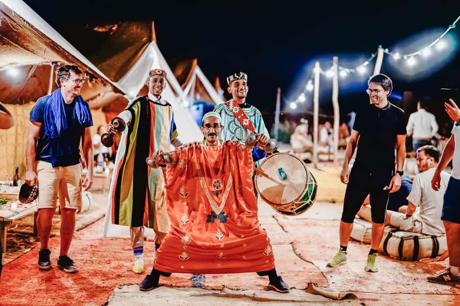 Marrakech: Agafay Desert Pool, Dinner & Live Show Experience - From Marrakech to the Agafay Desert