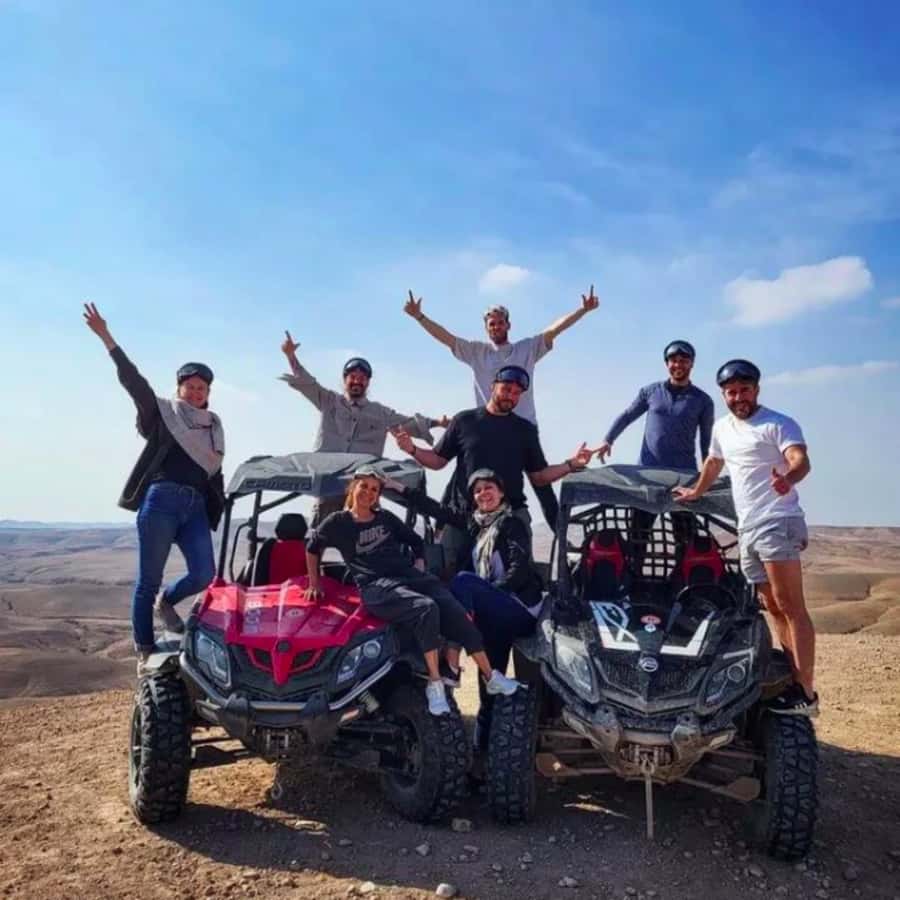 Marrakech: Agafay Desert Quad Bike & Camel Ride with Dinner - Camel hour at sunset