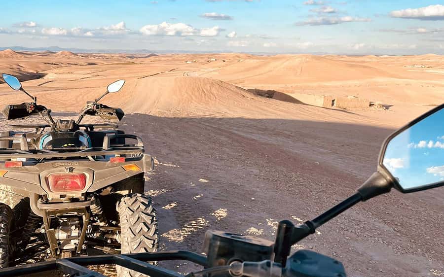 Marrakech: Agafay Desert Quad Bike Tour with Moroccan Tea - Key points to know before booking