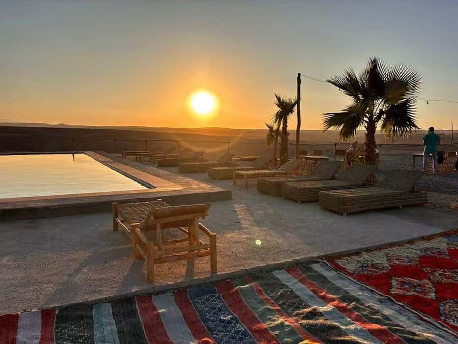 Marrakech: Agafay Desert Quad Biking, Camel Ride Fire Show - Dinner beneath Berber tents