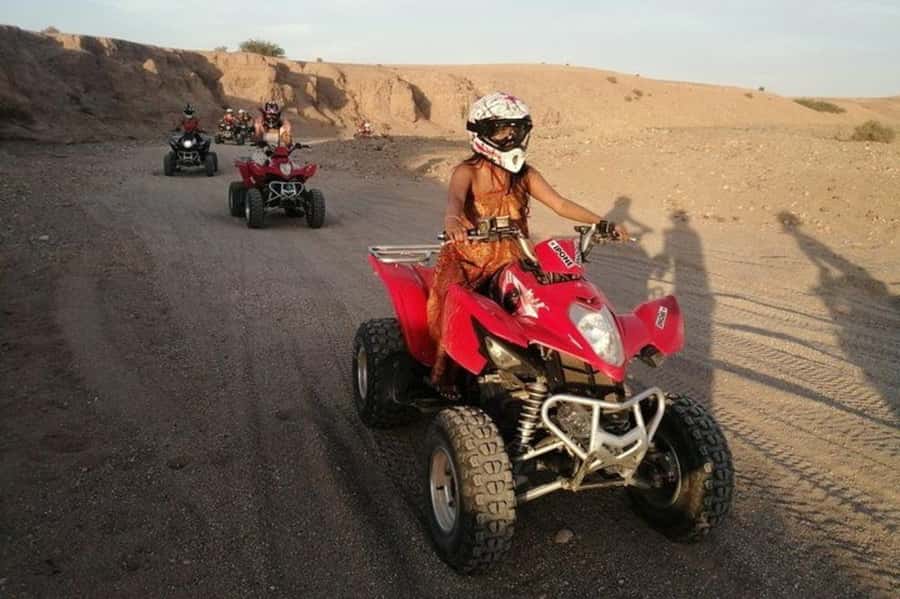 Marrakech: Agafay Desert Quad Biking & Dinner Show - From Marrakech to Agafay in about 40 minutes