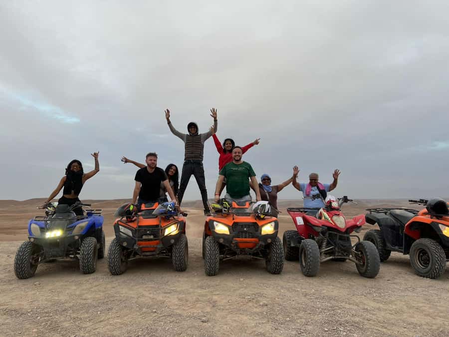 Marrakech: Agafay Desert Quad Biking & Dinner Show - What Agafay offers instead of Sahara dunes