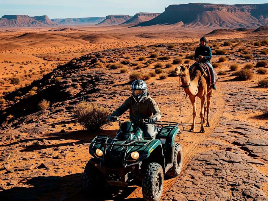 Marrakech: Agafay Desert Quad Biking Tour with Dinner-Show - Key points to know before booking