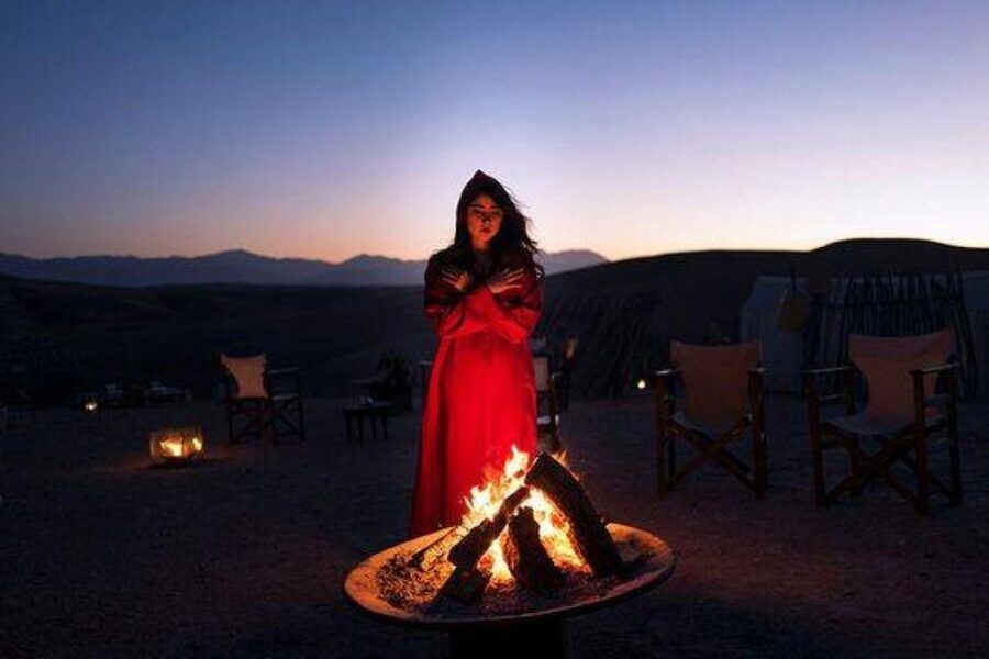Marrakech: Agafay Desert Quad Biking Tour with Dinner-Show - Music, campfire energy, and the final fire show
