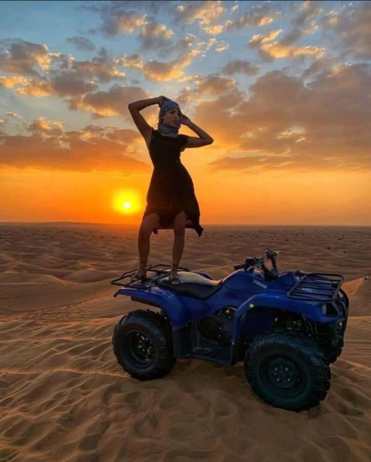 Marrakech: Agafay Desert Quad Biking with Dinner & Show - From Marrakech to Agafay by late afternoon