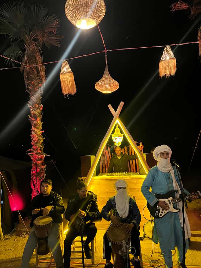 Marrakech: Agafay Desert Quad & Camel Rides, Dinner & Show - A short camel ride at sunset