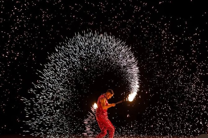 Marrakech: Agafay Desert Sunset, Camel Ride, and Dinner Show - Dinner at the Berber camp