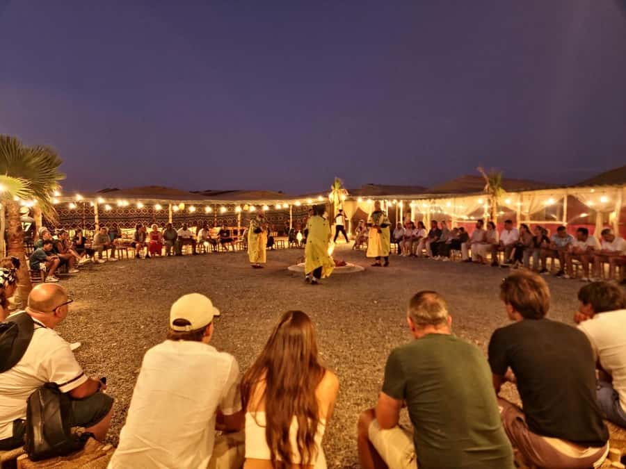 Marrakech: Agafay Desert Sunset Camel Ride, Quad & Dinner - Pool time and sunset at the Berber camp