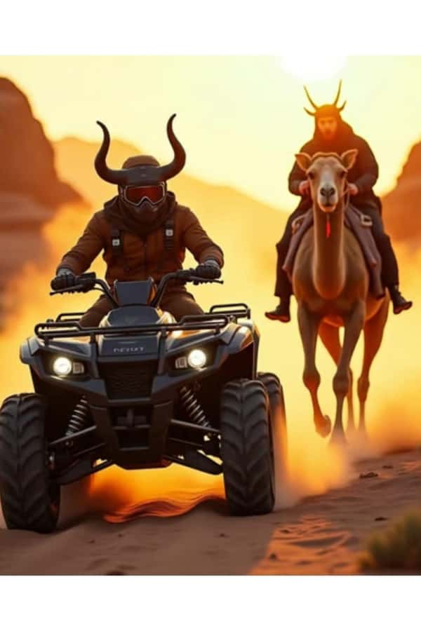 Marrakech: Agafay Desert Trip with Activities and Dinner - Camel riding at sunset