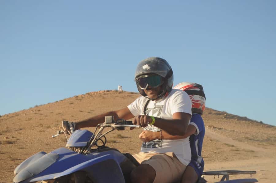 Marrakech: Agafay Desert Trip with Activities and Dinner - The quad ride: the liveliest part