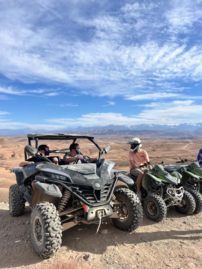 Marrakech: Agafay Dinner Show, Camel Ride, Quad, or Buggy - Choosing between quad and buggy
