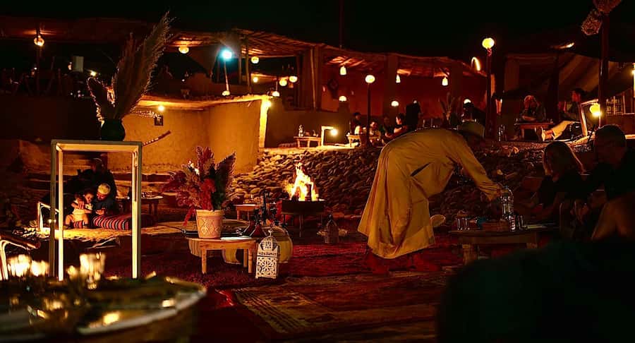 Marrakech: Agafay Ds Sunset with Dinner, Show & Tuareg Music - Who will enjoy this evening most?