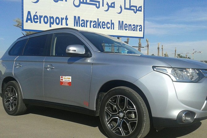 Marrakech Airport Transfer ( private ride) - Landing at Menara Airport with a driver waiting