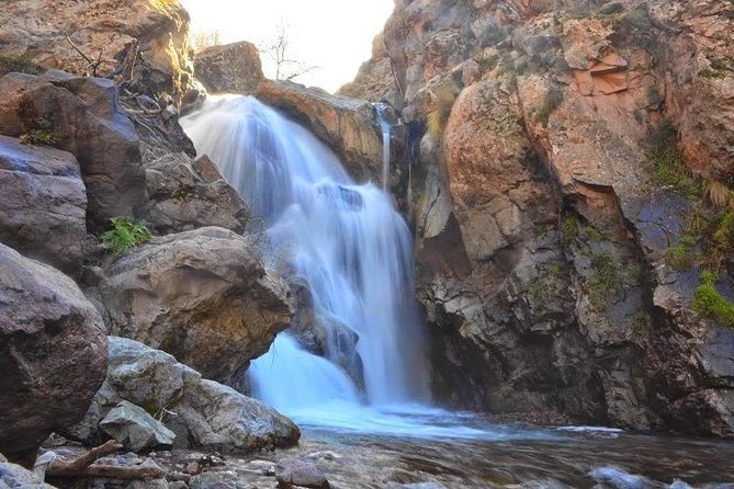 Marrakech: Atlas Mountains 4 Valleys, Waterfalls and Camel Ride - A camel ride at Moulay Brahim Gorge