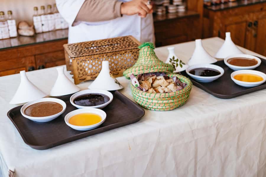 Marrakech: Atlas Mountains and 5 Valleys Day Tour with Lunch - Asni and views toward Mount Toubkal