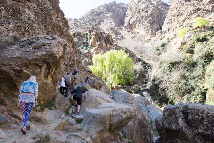 Marrakech: Atlas Mountains and 5 Valleys Day Tour with Lunch - Tahanaout and the return to Marrakech