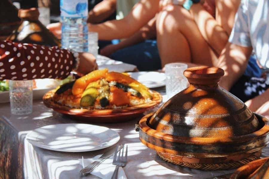 Marrakech: Atlas Mountains, Camel Ride, Waterfalls, & Lunch - Market day near Asni