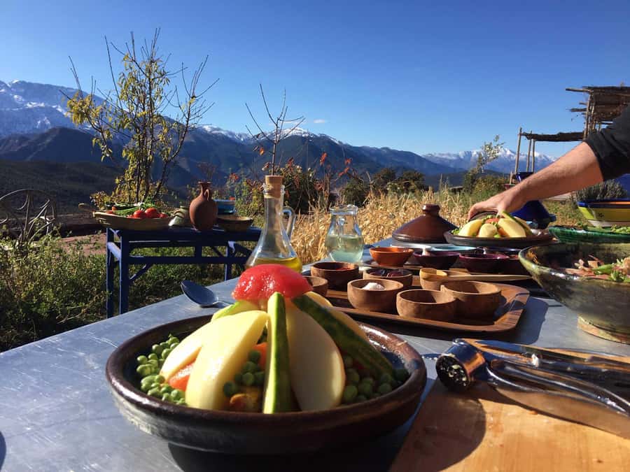 Marrakech: Atlas Mountains Cooking Class with Berber Family - Key points at a glance