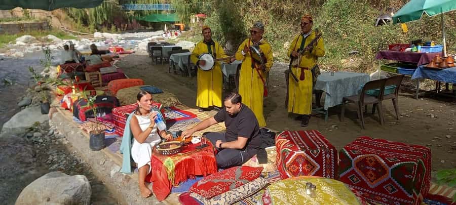 Marrakech:Atlas Mountains, Ourika Valley Day Trip,Waterfall - Lunch by the river costs extra