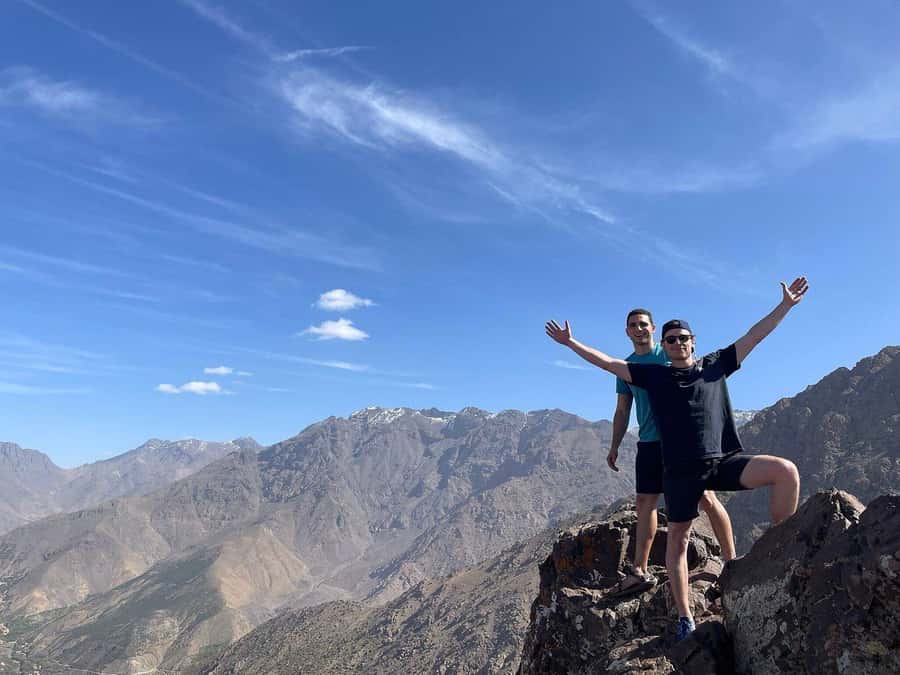 Marrakech: Atlas Mountains Summit Day Trek 2700m - Lunch in a Berber family home