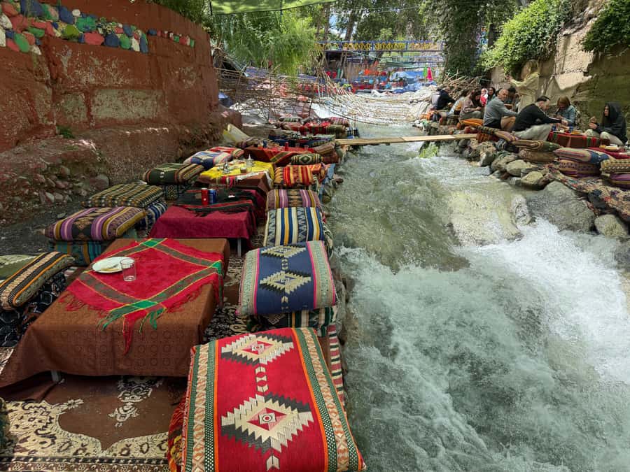 Marrakech: Atlas Mountains, Waterfalls, Ourika Valley +Lunch - Setti Fatma and the walk to the waterfalls