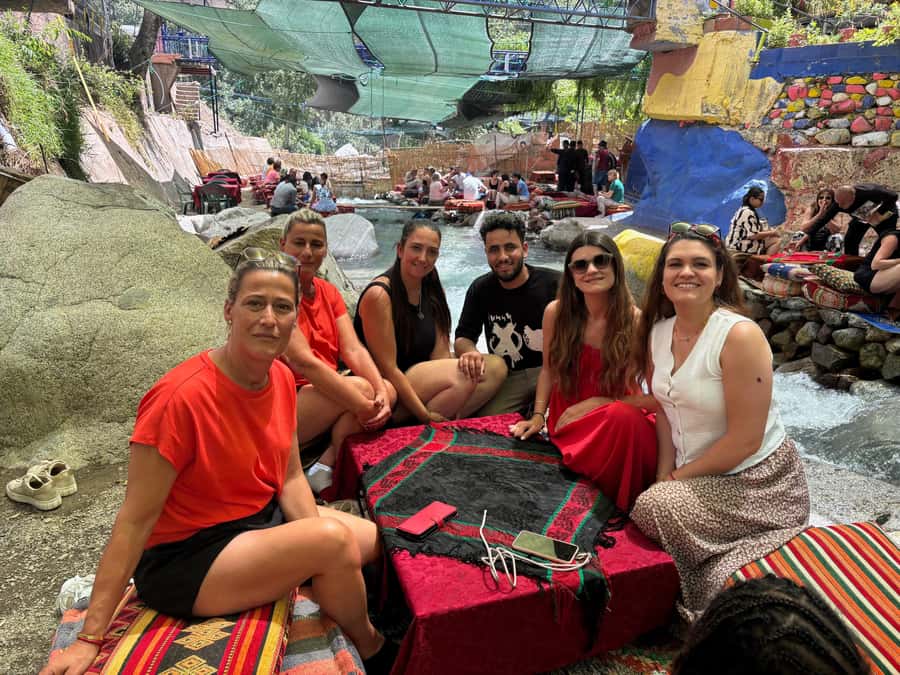 Marrakech: Atlas Mountains, Waterfalls, Ourika Valley +Lunch - Riverside lunch in the Ourika Valley