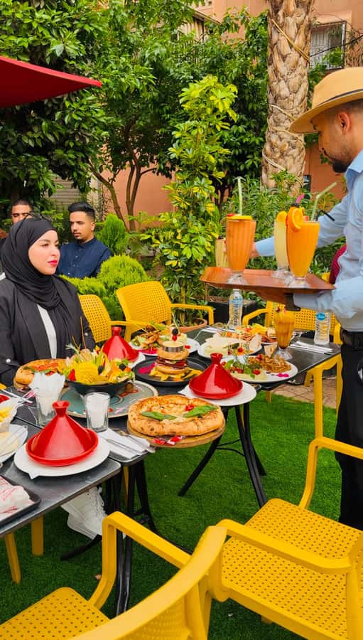 Marrakech: Authentic Local Dinner with Transport - The street-side setting is the real attraction