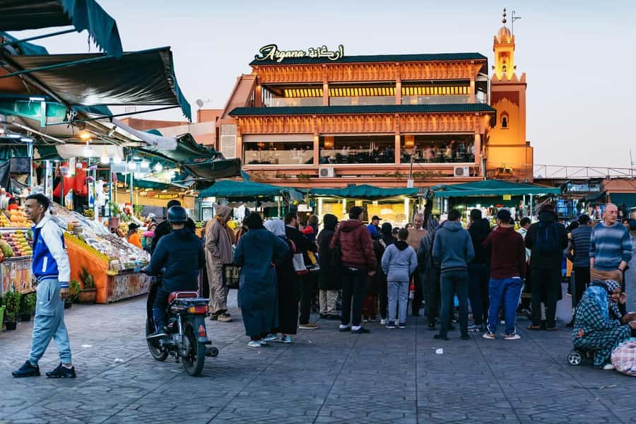 Marrakech: Bahia Palace, Saadian Tombs, & Koutoubia Mosque - Ending at Jemaa el-Fna