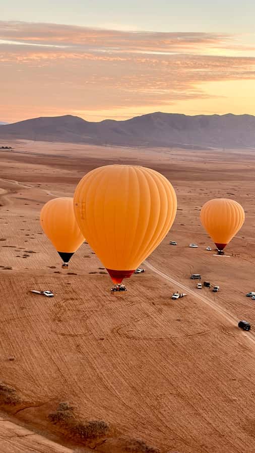 Marrakech: Balloon Flight, Berber Breakfast, and Camel Ride - The early morning plan, from hotel to launch site