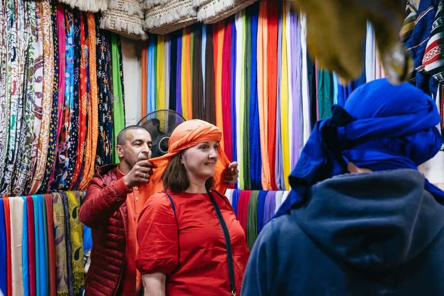 Marrakech: Ben Youssef, Secret Garden, & Souks Walking Tour - The Secret Garden, with 40 minutes to slow down