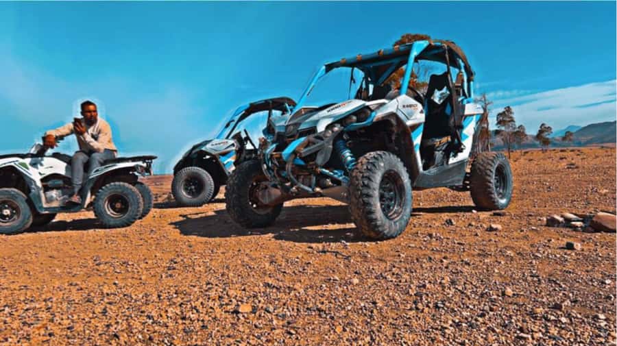 Marrakech : Buggy ride & desert tours in Agafay Desert - One hour of dust, turns, and open desert