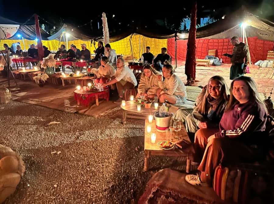 Marrakech: Buggy Ride, Pool & Dinner Show in Agafay Desert - A Berber-style dinner under the stars