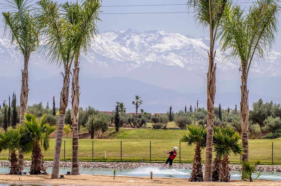 Marrakech: Cable Wakeboarding Experience - Leaving Marrakech for the cable park
