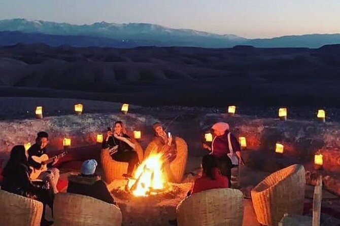 Marrakech: Camels & Quads on Sunset and Luxury Dinner with Show - The Berber cooperative and the first cup of tea