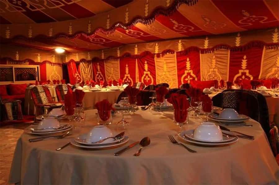 Marrakech: Chez Ali Fantasia Folklore Show & Moroccan Dinner - Fireworks and the grand finale