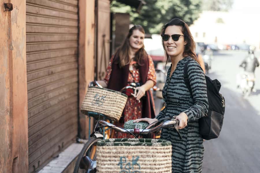 Marrakech: Cultural Bicycle Tour with Pastry and Tea - Key points at a glance