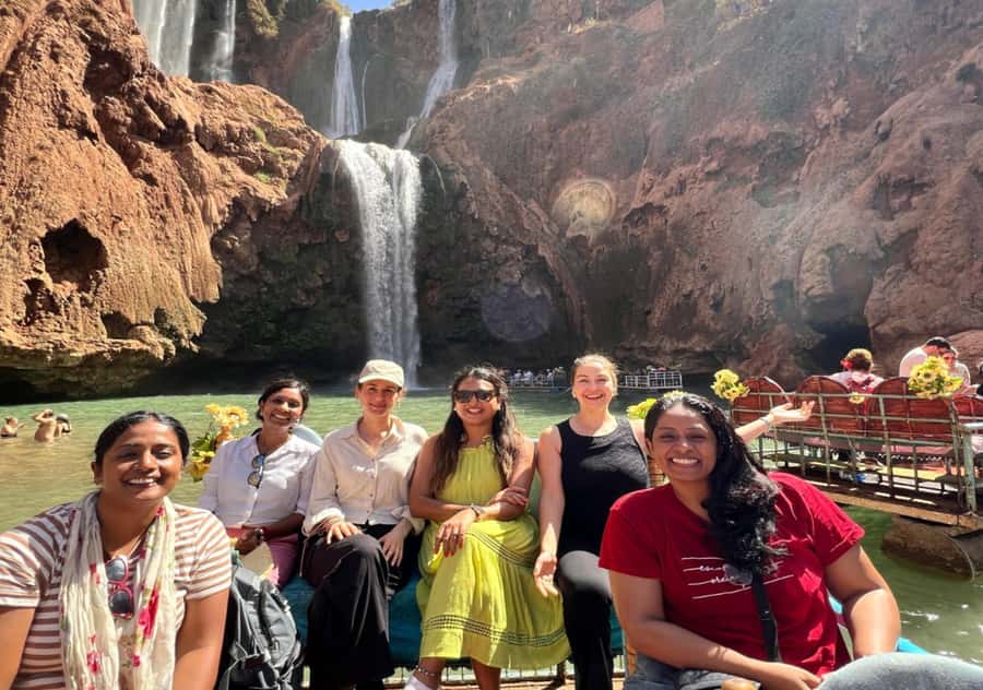 Marrakech: Day Tour to Ouzoud Waterfalls with Boat Trip - First views from the Ouzoud rim