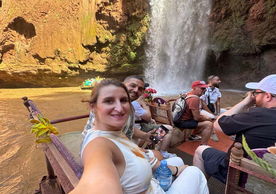 Marrakech: Day Tour to Ouzoud Waterfalls with Boat Trip - Barbary macaques along the path