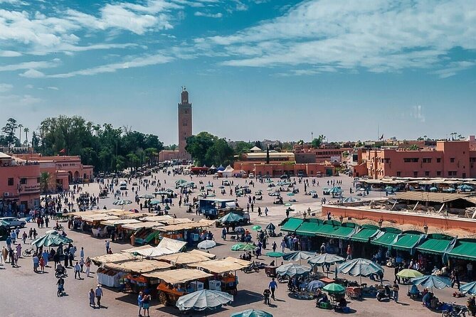 Marrakech Day Trip with Camel Ride from Casablanca - Jemaa el-Fnaa, the heart of the day