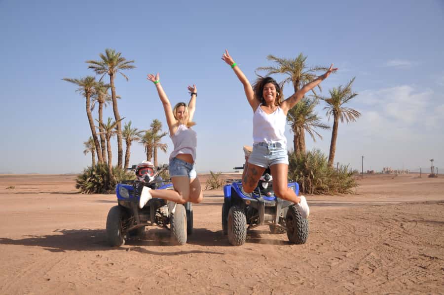 Marrakech: Desert and Palm Grove Quad Tour with Tea - What this Marrakech quad tour is really like