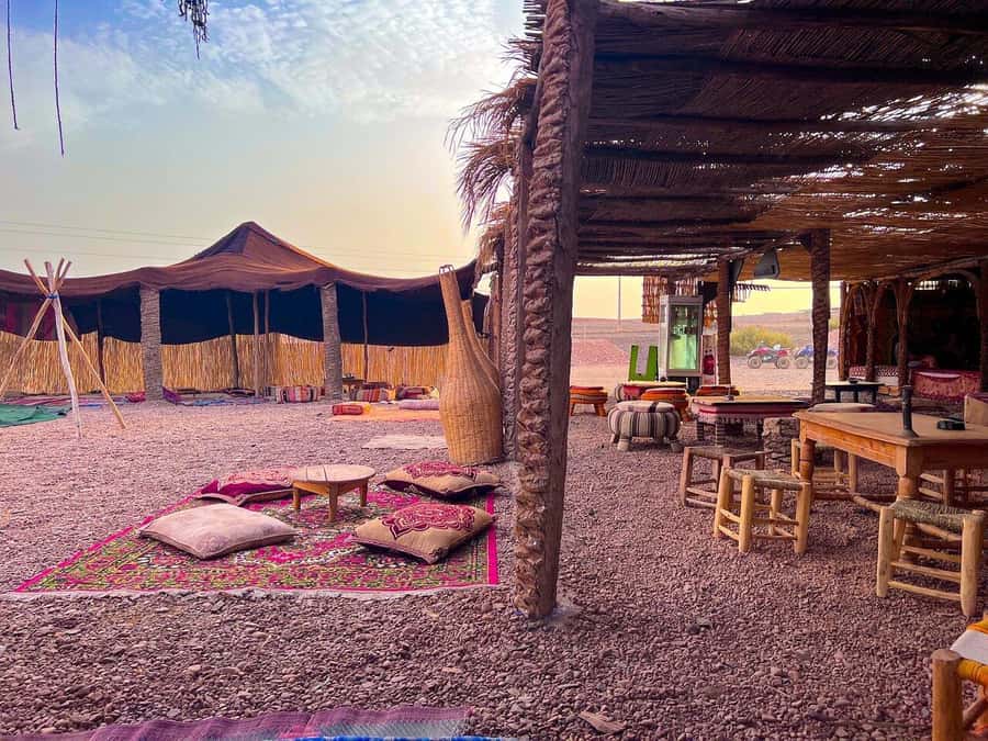 Marrakech: Desert and Palm Grove Sunset Quad Tour with Tea - The 25-minute ride from Marrakech