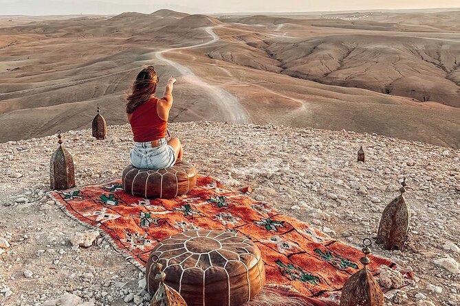 Marrakech desert dinner & sunset camel ride & bonfire music dance - Berber music and dancing around the bonfire