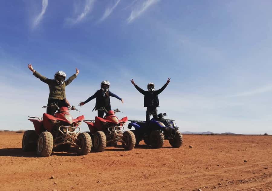 Marrakech Desert & Palm Grove Quad Bike Tour - Heat, dust, and what to wear