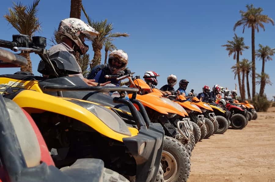 Marrakech Desert & Palm Grove Quad Bike Tour - Safety briefing and your first test ride
