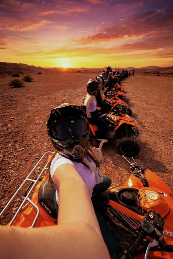 Marrakech Desert Sunset: Quad Biking, Dinner & Fire Show - Key points at a glance